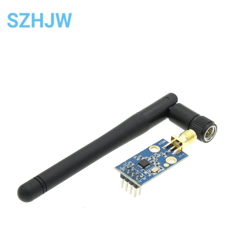 CC1101 moduł bezprzewodowy z antena ze złączem SMA bezprzewodowy moduł aparatu nadawczo-odbiorczego dla Arduino 315/433/868/915MHZ