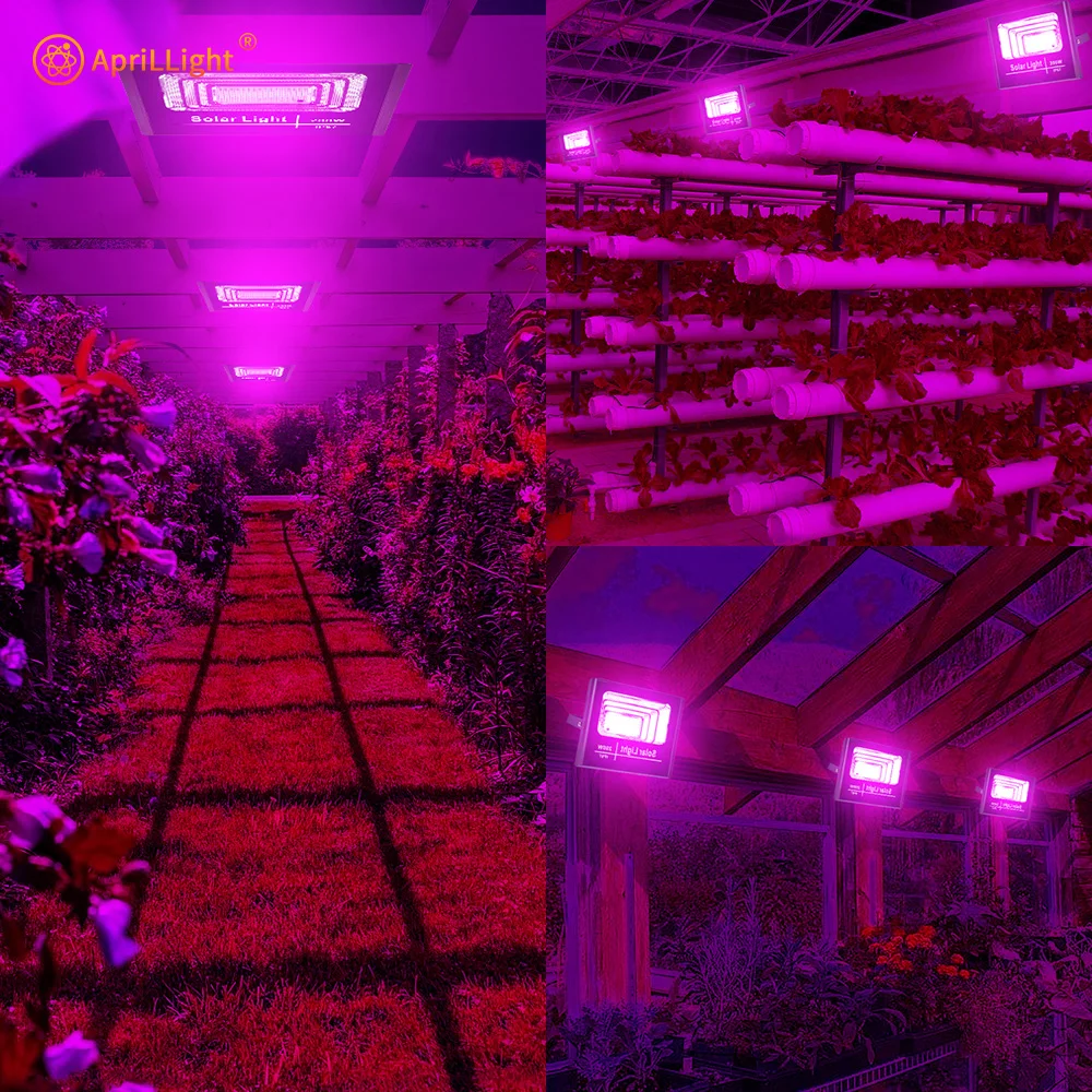 植物ライト 200 ワット Led ソーラー成長ライト IP67 フィトランプフルスペクトル電球水耕ランプ温室花種子成長テント
