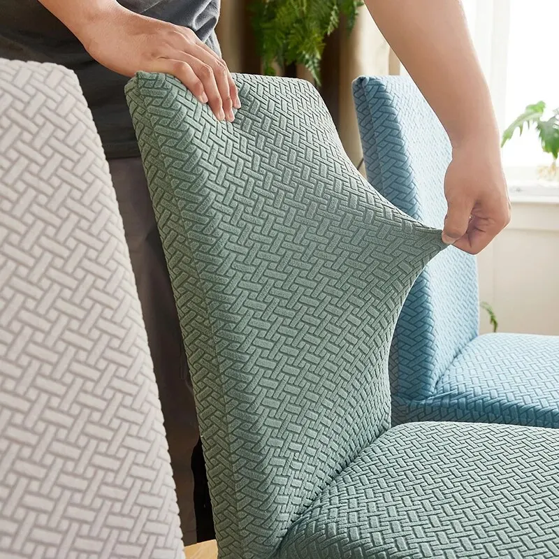 Funda elástica para silla de tamaño Universal, funda barata para silla, asiento de casa elástico grande, fundas para sillas de sala de estar para comedor en casa