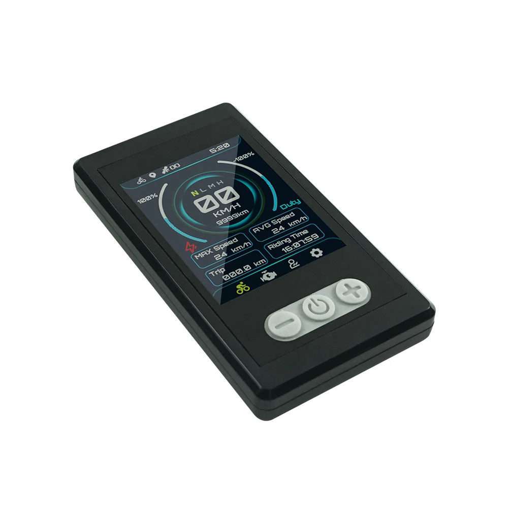 Ebike Display Flipsky Ebike TFT Color Display V2.0 Advanced Display mit GPS-Funktion IP65 Wasserdicht für Ebike