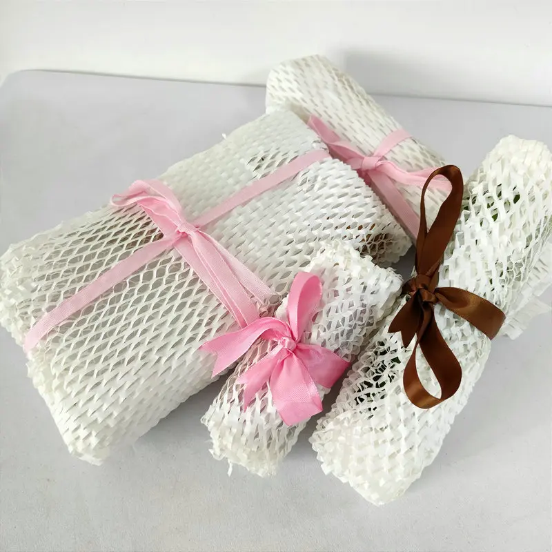 White Honeycomb paper Handicrafts Wrapping Paper, DIY Flowers And Gifts, Degradable Buffer Environmental Paper Etc.