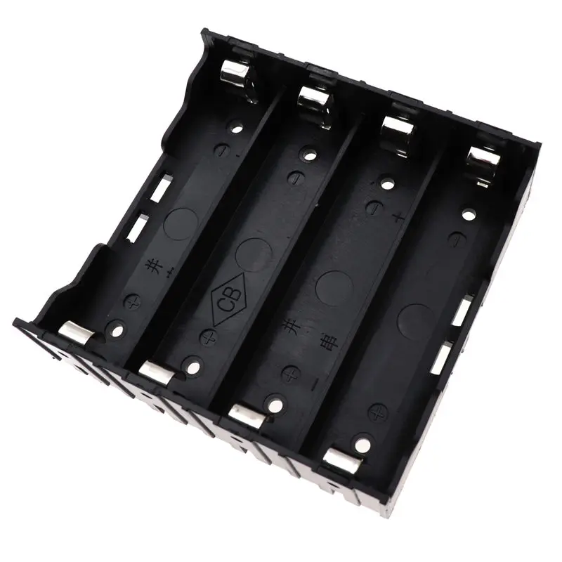 ABS 18650 Power Bank Cases 1X 2X 3X 4X 18650 Battery Holder Storage Box Case 1 2 3 4 Slot Battery Container With Hard Pin