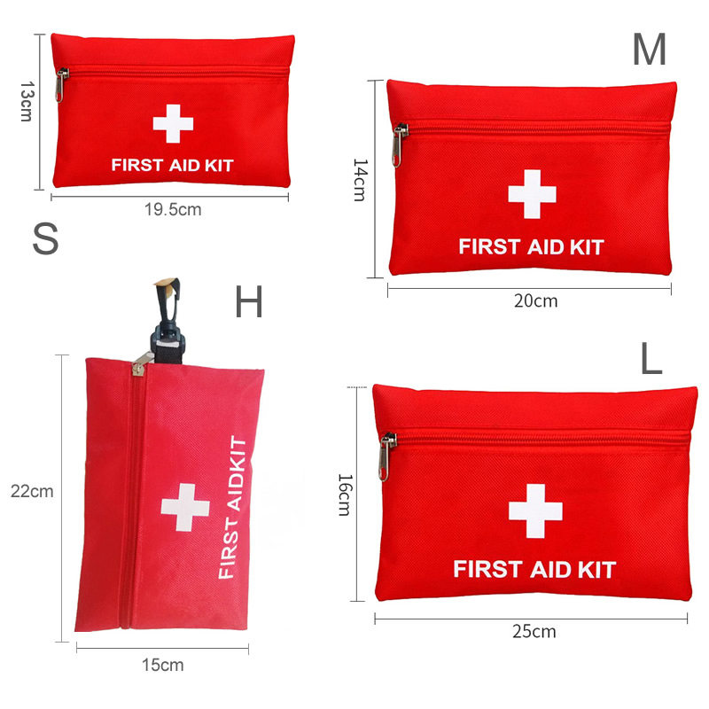 มินิกันน้ำแบบพกพากลางแจ้ง First Aid Kit EVA กระเป๋าสำหรับ Emergency Treatment สำหรับ Home Travel เดินป่าตกปลากีฬาแผลรักษา