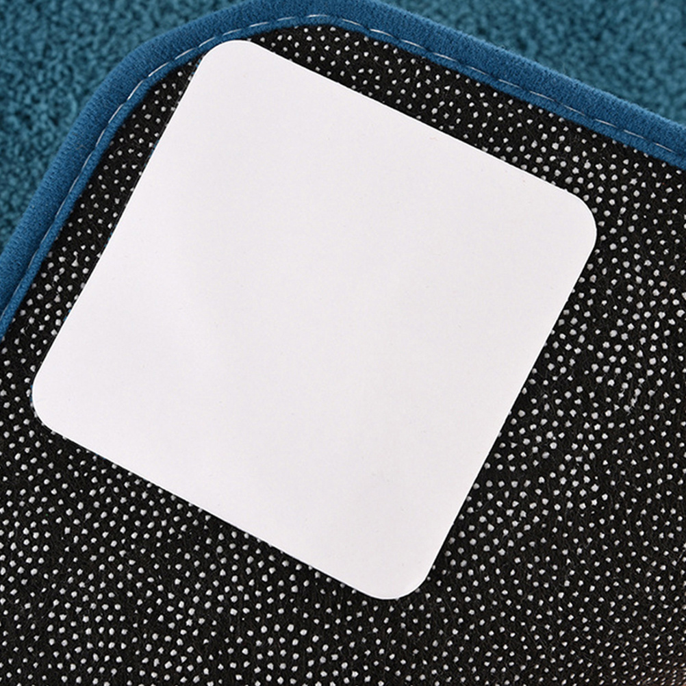 12Pcs Non-Slip Rug Corner Grippers Thin Square Carpet Pads for Area Rugs Indoors Outdoors Anti Curling Rug Stoppers