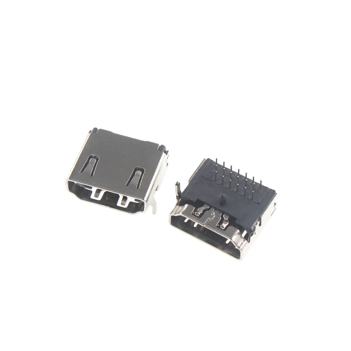 Hdmi-オスプラグ付きメスコネクタ,オスプラグ用,19ピン,20p,HDMI修理用,PCBマザーボード,DIY,20個