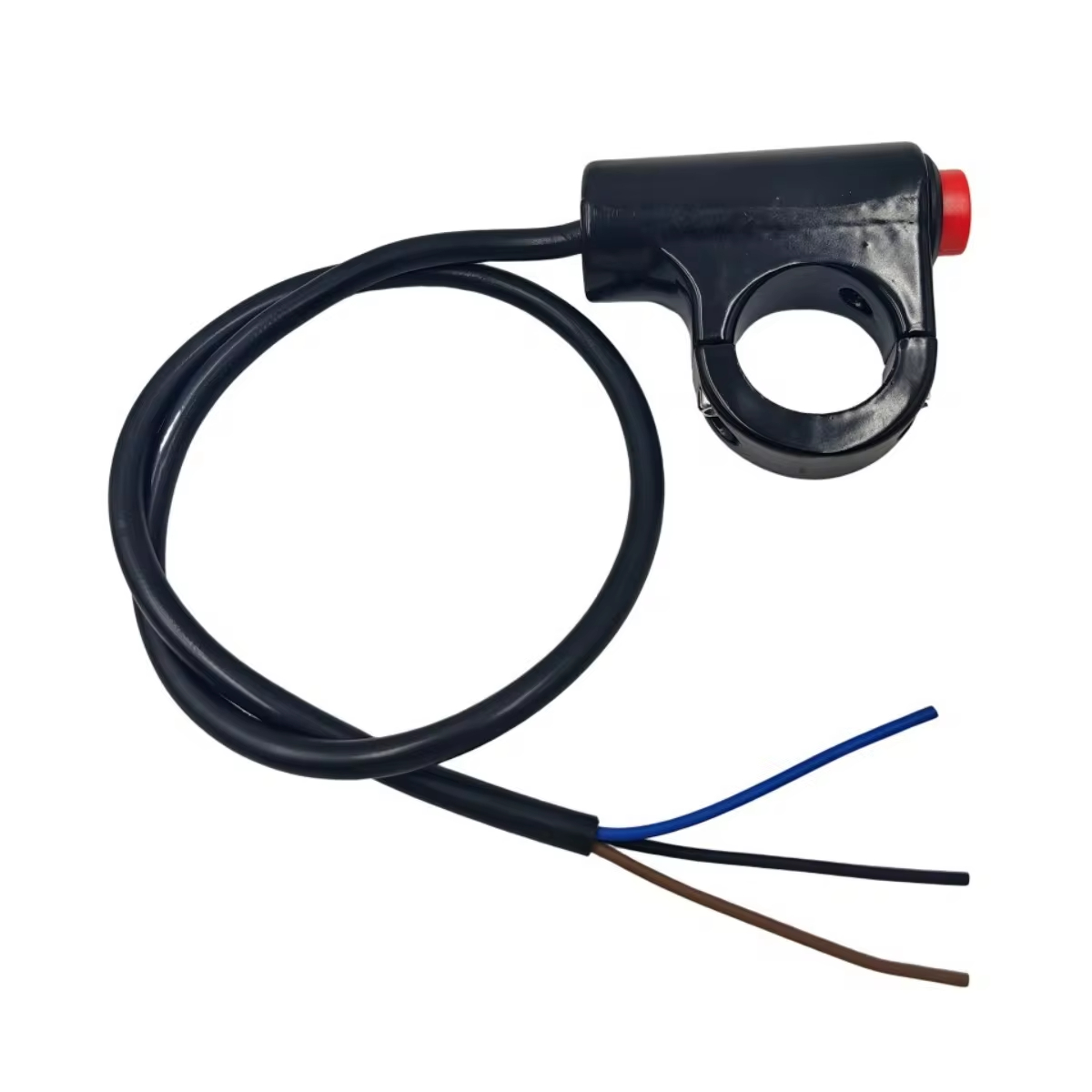 Aluminum motorcycle button Electric car dual warning emergency light signal flash motorcycle switch