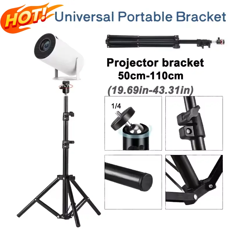 Soporte portátil Universal de 110cm para proyector Magcubic HY300 Pro, soporte para trípode para proyector Magcubic HY320mini de 5-50cm, nuevo