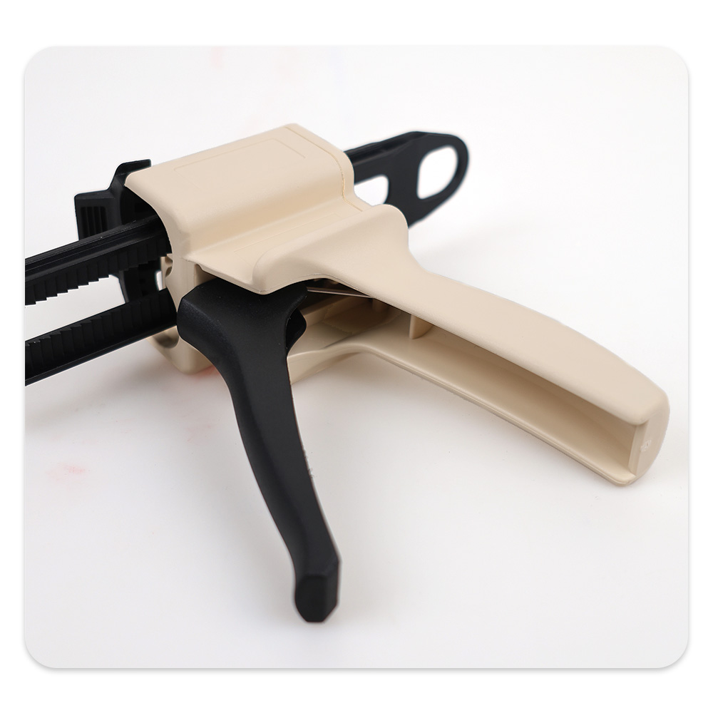 ทันตกรรม Impression ผสม Dispensing Gun 4:1/10:1 ยางซิลิโคน Dispenser ปืน Denspay Universal Dispensing Gun เครื่องมือทันตแพทย์