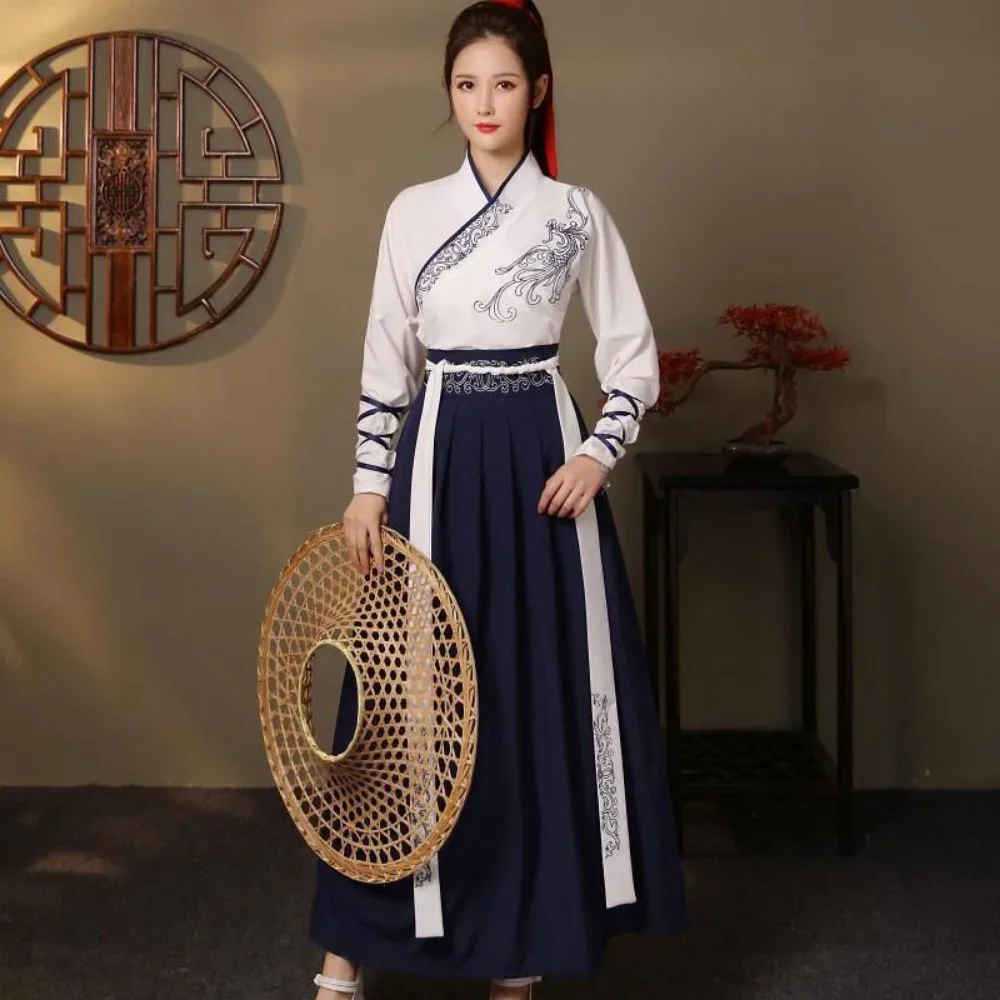 streetwear 캐주얼 중국어 번체 드레스 중국어 hanfu 드레스 여성 의류 빈티지 민족 스타일 패션 의류 우아한
