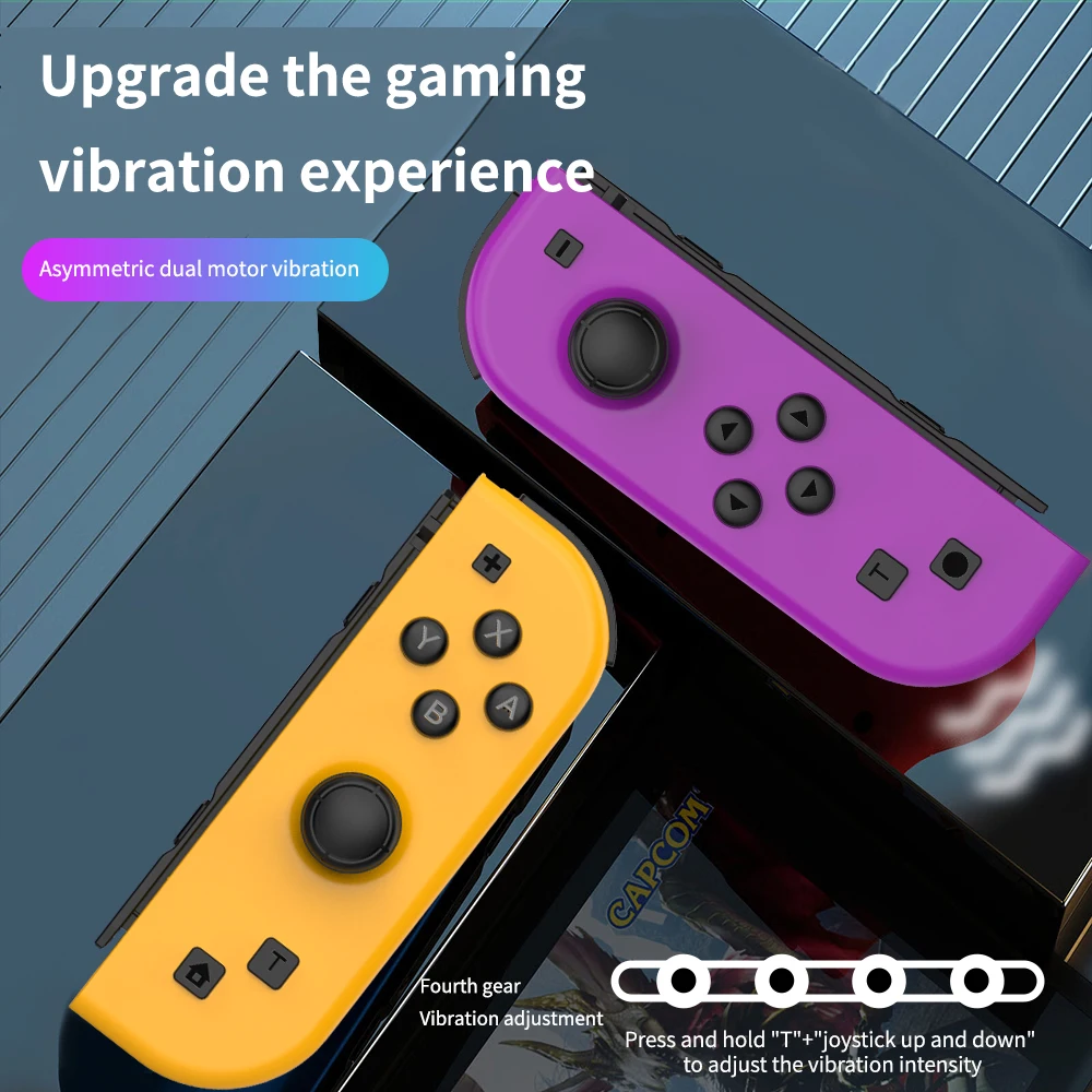 Joy Pad Joycons controlador para Nintendo Switch Joystick Gamepad consola de juegos inalámbrica Joypad Turbo función de despertador