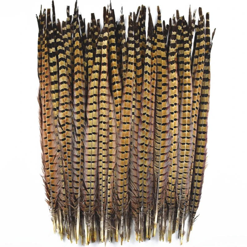 Оптовая продажа, 20-22 дюйма, 50-55 см, натуральный хвост фазана, перья для наращивания волос, центральные украшения для свадебных украшений, перья