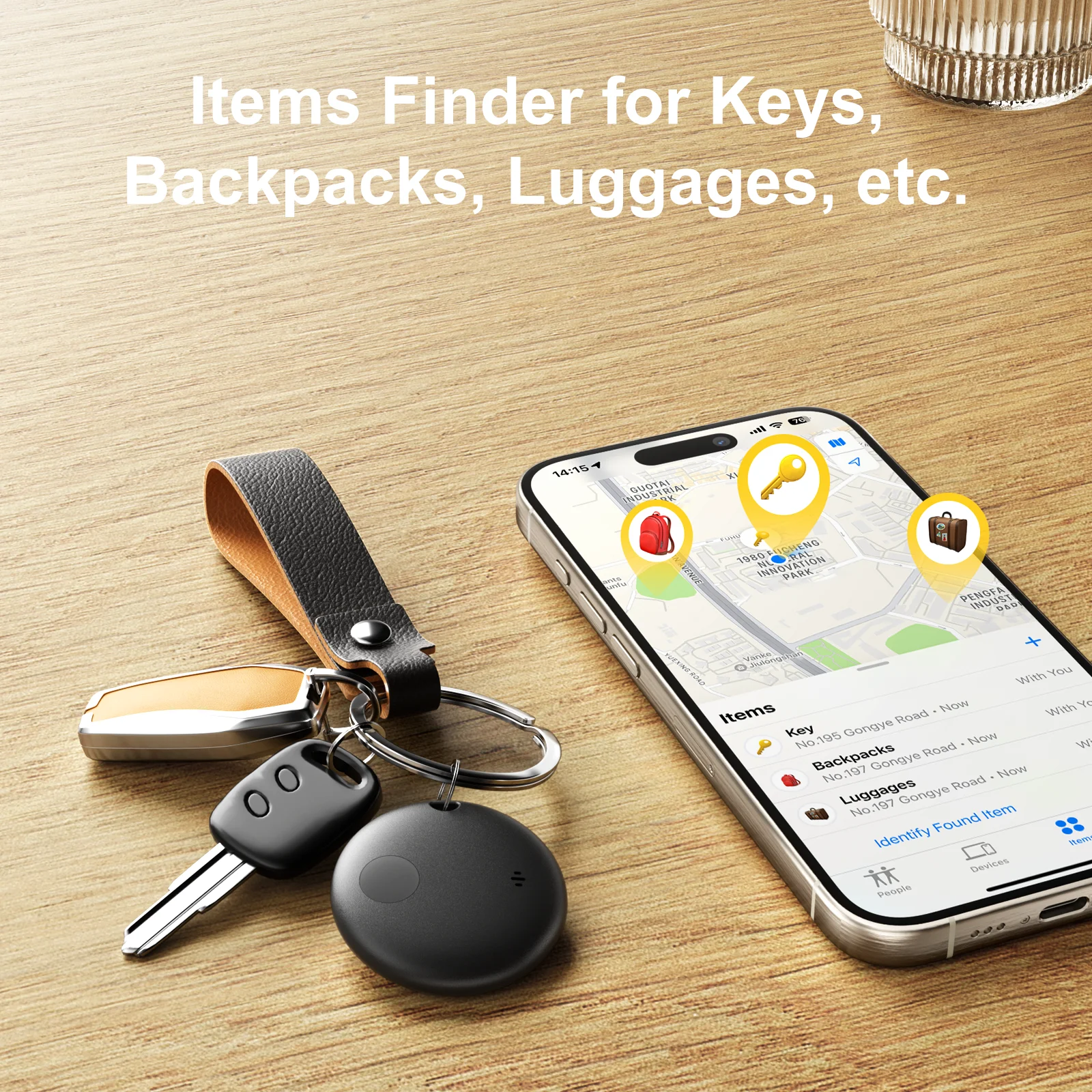 Mini urządzenie śledzące dla Apple Find My Key Smart Tracking iTag Child Finder Pet Car GPS Lost Smart Bluetooth Tracker IOS System