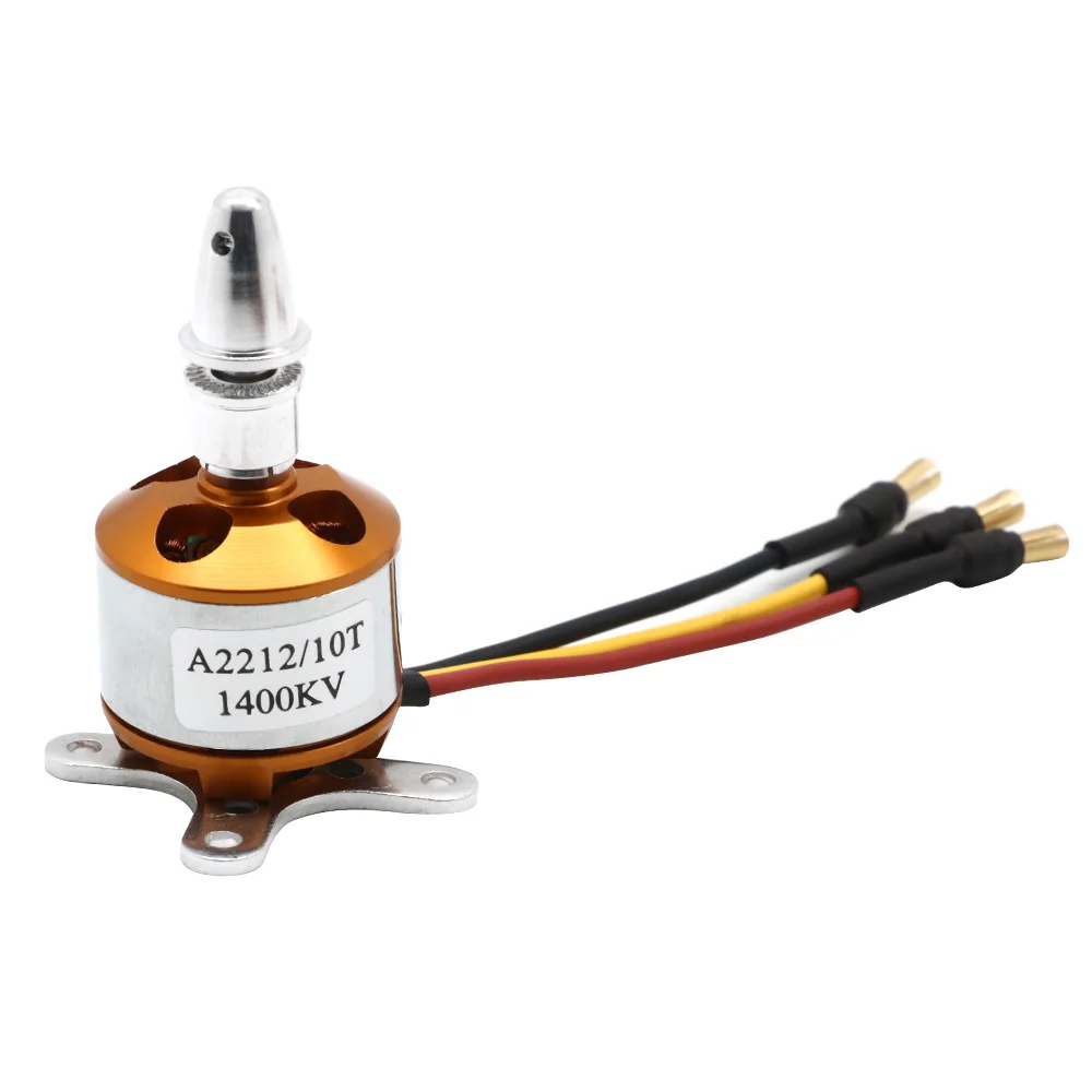 Moteur sans balais A2212 A2208 930KV 1000KV 1400KV 2200KV 2700KV pour avion RC, moteur multi-copter sans balais
