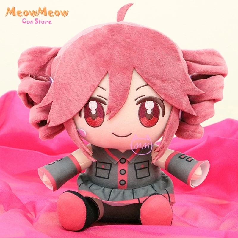 2025 Kasane Teto Cosplay Soft Dolll Babe Gift Plushie Diva Vtuber Keychain Products Halloween Party Anime Halloween Outfit Da