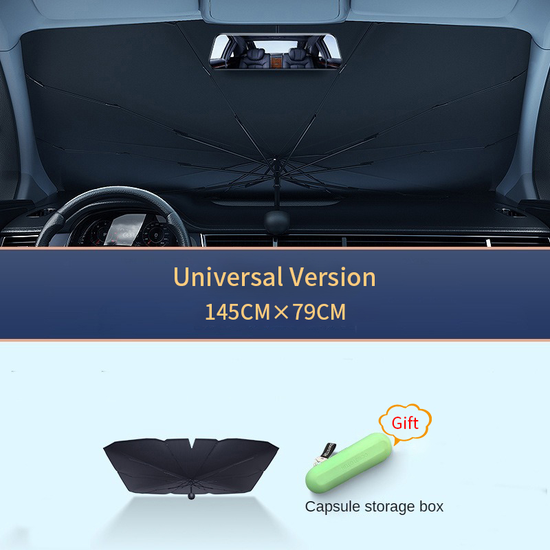 LEIBOO 1pc 車のサンシェードフロントガラス傘フロントサンシェードパラソル夏保護車の断熱カーアクセサリー