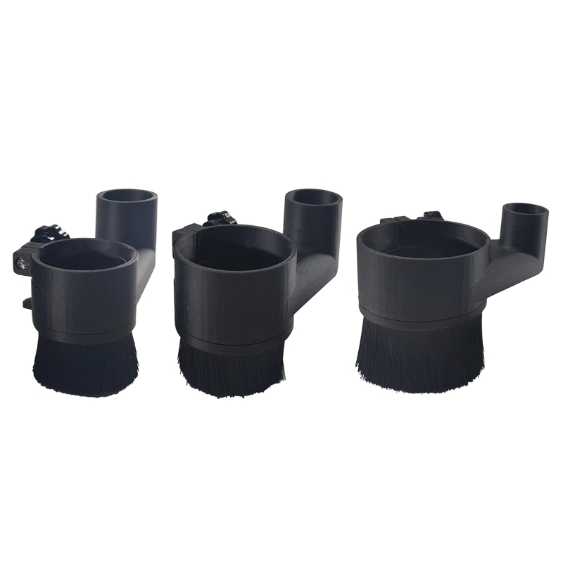 Dwan 라우터 먼지 커버 신발 52mm /65mm /80mm 조각 기계 용 스핀들 브러시 클리너 목공 도구 먼지 커버