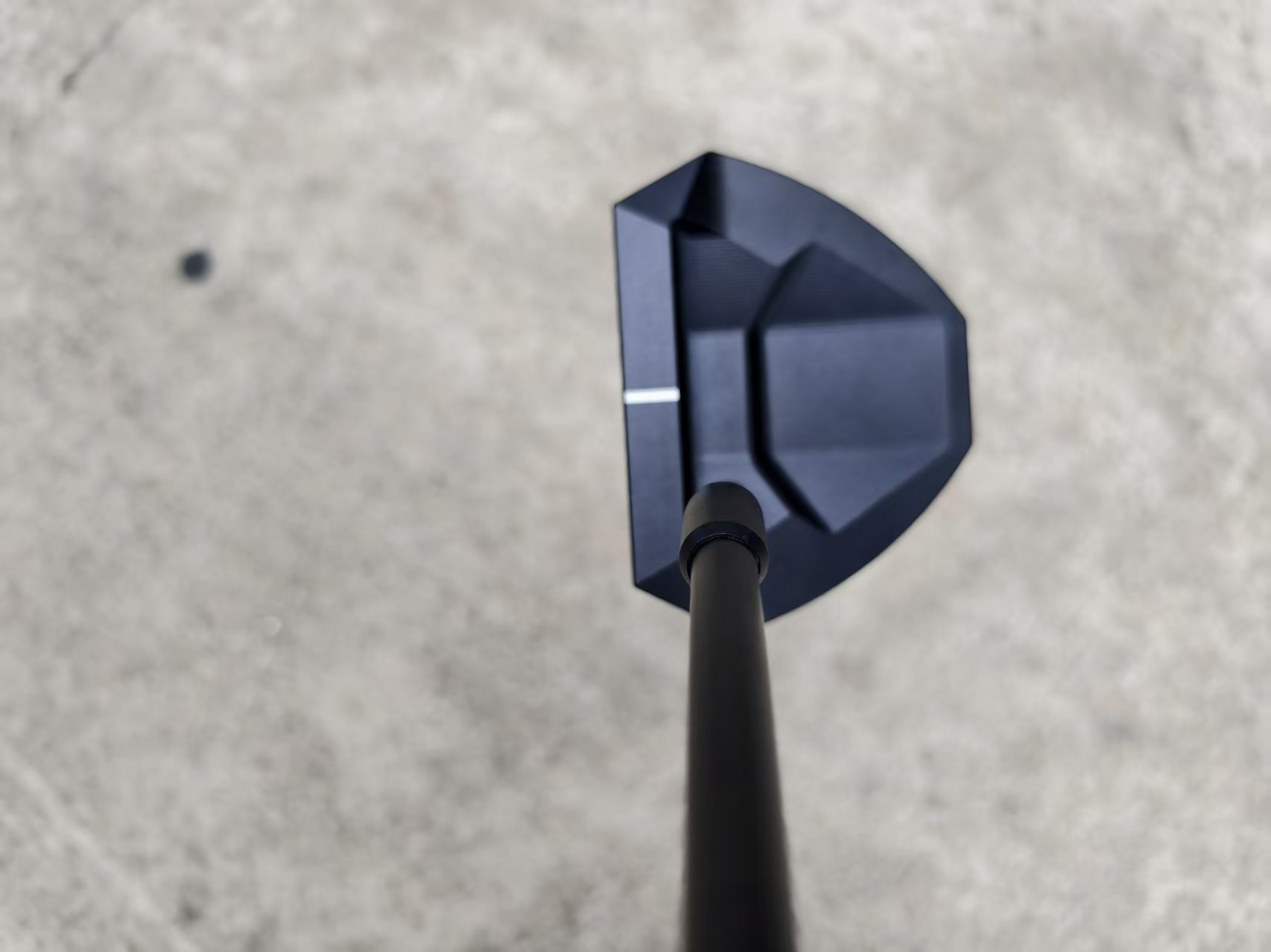 OZ1i HS ヒールシャフトパター ゴルフパター バランスパター ブラックシャフト 33インチ 34インチ 35インチ ブラック プレスピストル 2度 グリップ ヘッドカバー付き