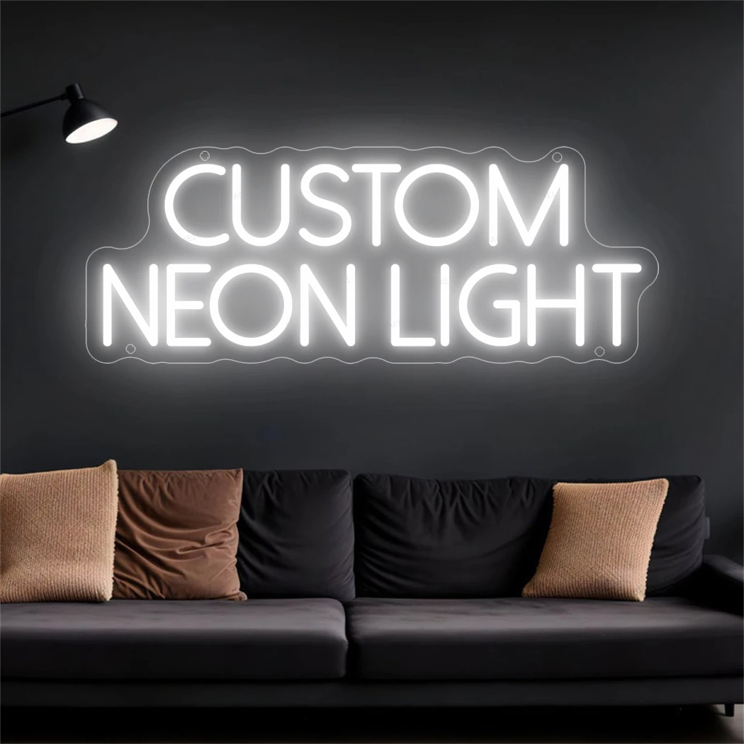 Letrero Led de neón personalizado, letrero con nombre personalizado, decoración de boda para tienda, tienda, pared de negocios, decoración de habitación, regalo de neón personalizado para niños