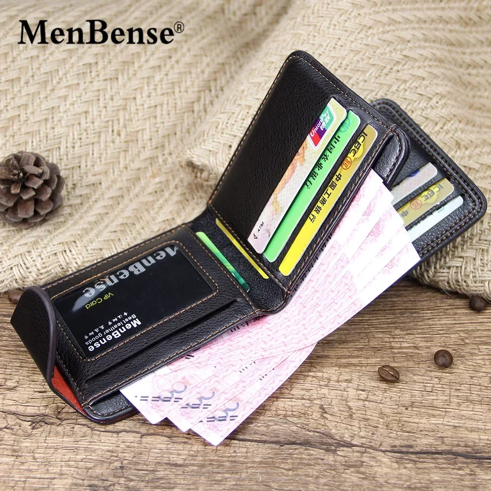 Neue Herren Brieftasche Multi-Card Space trend ige Mode lässig große Kapazität Pu Leder Cartoon kurze Geld klammer Münz geldbörse Karten tasche