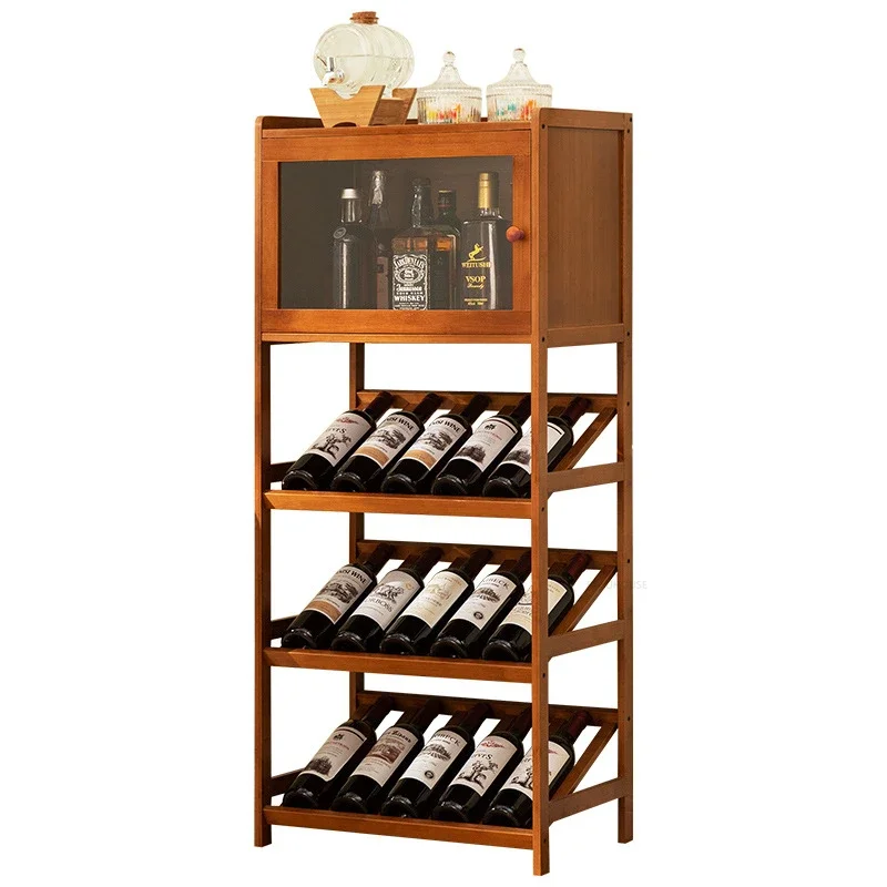 Europäische Bar Weins chränke moderne Home Glas Vitrine Wohnzimmer Vitrine Lagerung Rotwein regal Vitrina Bar Möbel