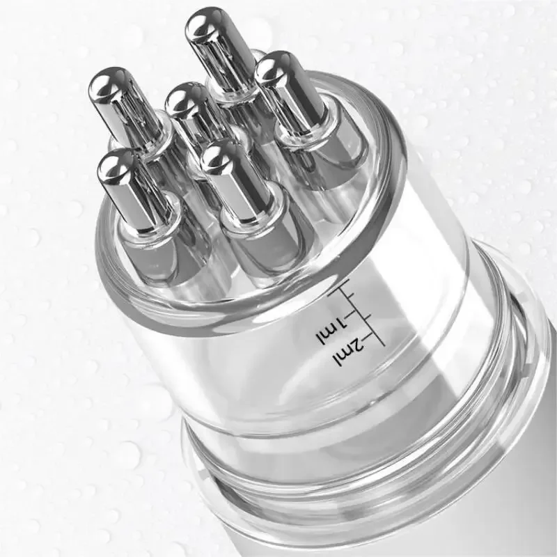 Applicator หนังศีรษะ Hair Regrowth & จัดแต่งทรงผม Solution Guide หวีหัวหกเหลี่ยมน้ํามันลูกกลิ้งนวดหวีนวดผ่อนคลายเครื่องมือ