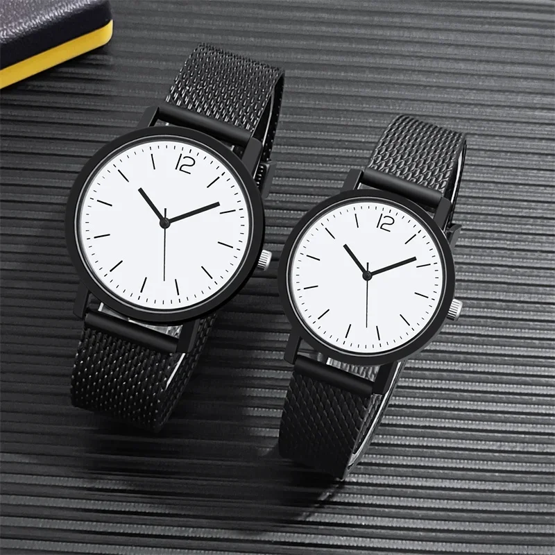 Paar Uhren Für Liebhaber Mode Quarz Uhren Männer Frauen Wasserdichte Spritzwassergeschützte Armbanduhr Liebhaber Uhren