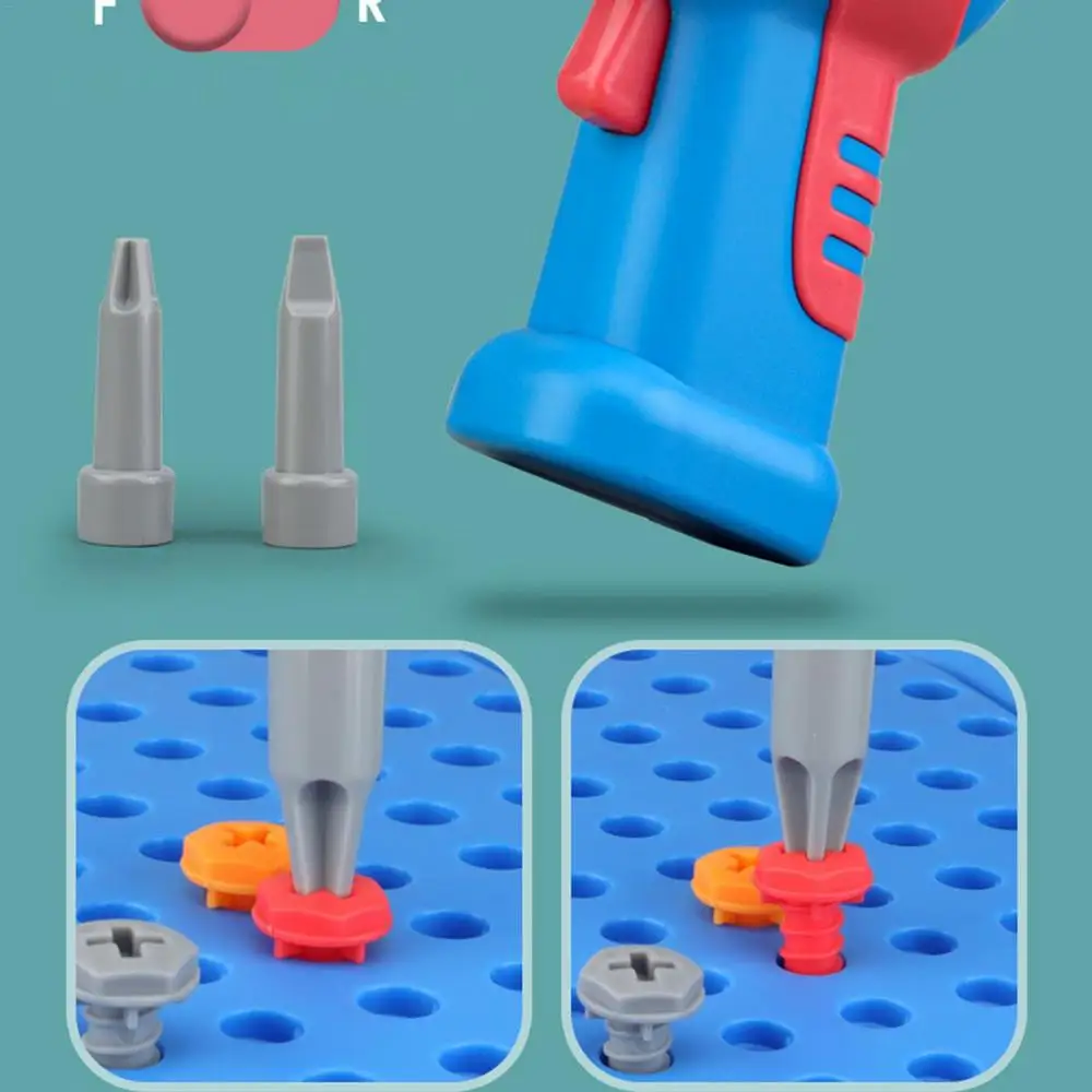 351 pcs/211 pcs เด็ก DIY เครื่องมือชุดของเล่นไฟฟ้าเจาะสกรู 3D ปริศนาของเล่นแกล้งทําเป็นเล่นชุดเครื่องมือ 2D/3D ของเล่นเพื่อการศึกษา