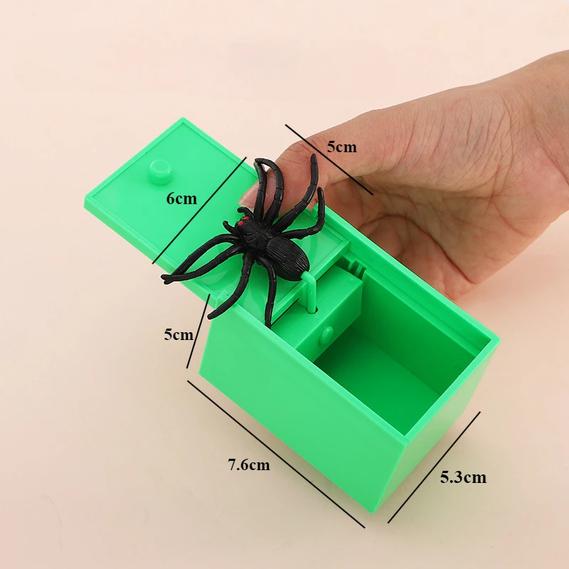Grappige Parodie Speelgoed Spider Kakkerlak Bug Mock Life Model Verrassing Creatieve Prank Panic Gag Joke Vakantiecadeau