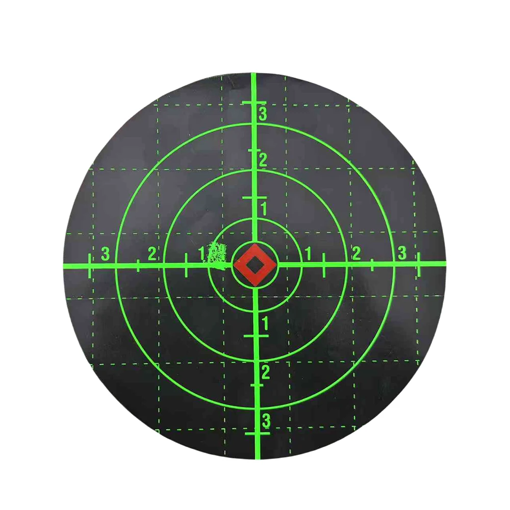 Diâmetro 15cm * 100 peças/rolo reativo e respingos de tiro de alvos para arma-pistola-rápula-airsoft-arma de pelota-rápalo de ar