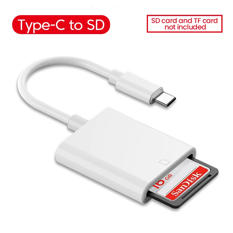 4 в 1 OTG Type C Card Reader USB Flash Drive SD TF Card Reader для iPad Tablet USB Type C to Smart Memory Card для Xiaomi Huawei