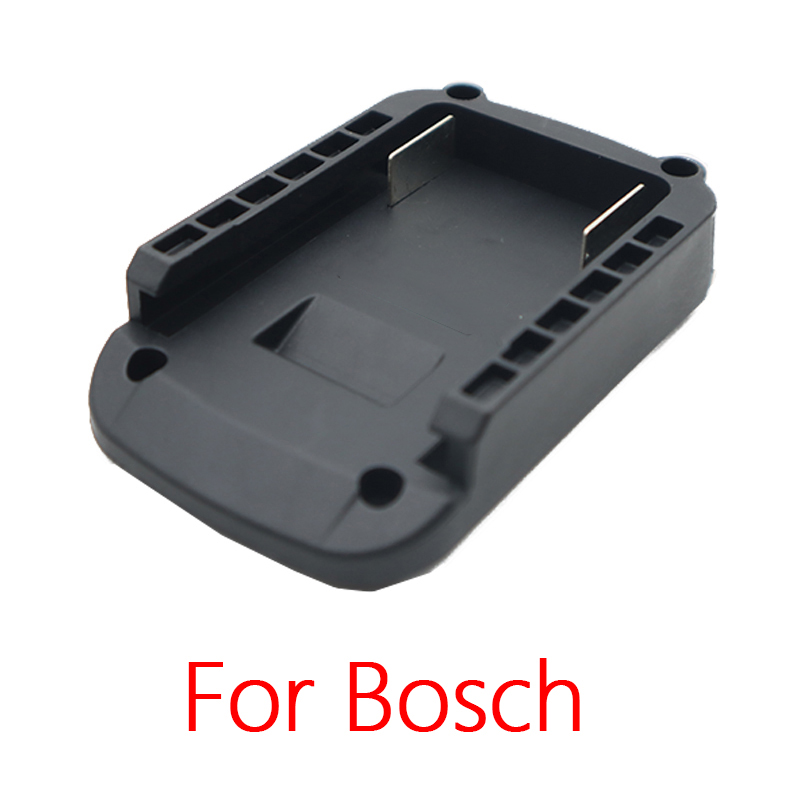 Diy adaptador conversor base de carregamento cabeça escudo para makita para dewalt para bosch para milwaukee 18v bateria lítio conector diy