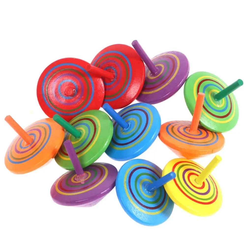 Trotteles de madera divertidos de 10-30 piezas para regalos de fiesta infantil, recuerdos de regalo de carnaval de cumpleaños, recompensas en el aula de regreso a la escuela