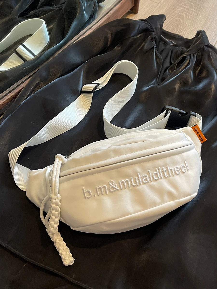 Sportliche Umhängetasche zum Radfahren, Hüfttasche für Herren und Damen, Nischen-Einzelschultertasche, kleine Umhängetasche der trendigen Marke