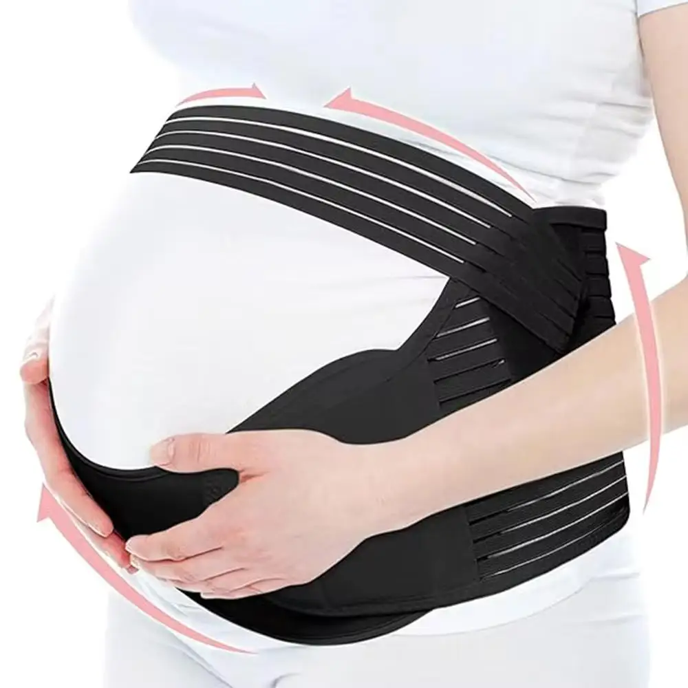 Maternidade Belly Band para mulheres grávidas, gravidez protetor, cuidados com a cintura, apoio do abdômen, cinta traseira, gravidez protetor para a mãe