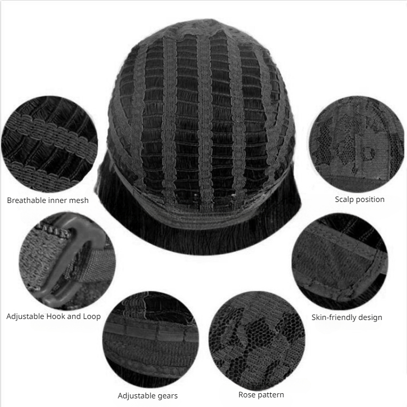 70 センチメートルロングブラックストレートウィッグ前髪付き女性のための耐熱ファッショナブルでエレガントな合成かつら毎日のパーティーやコスプレ