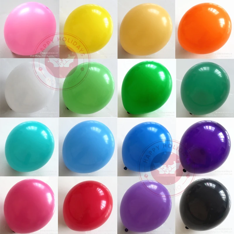 Mới 20-100 Chiếc Cao Su Bóng Sỉ 5/10/12 Inch Matte Heli Ballons Cho Sinh Nhật Cưới Vòm nền Trang Trí
