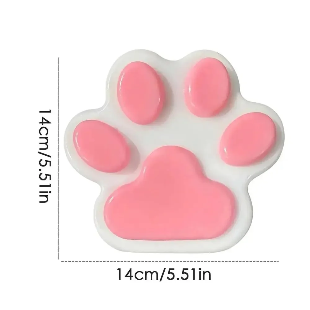 Grande gato pata squeeze brinquedo macio pegajoso silicone pvc alívio do estresse descompressão pitada brinquedo para adultos crianças alívio do estresse brinquedos