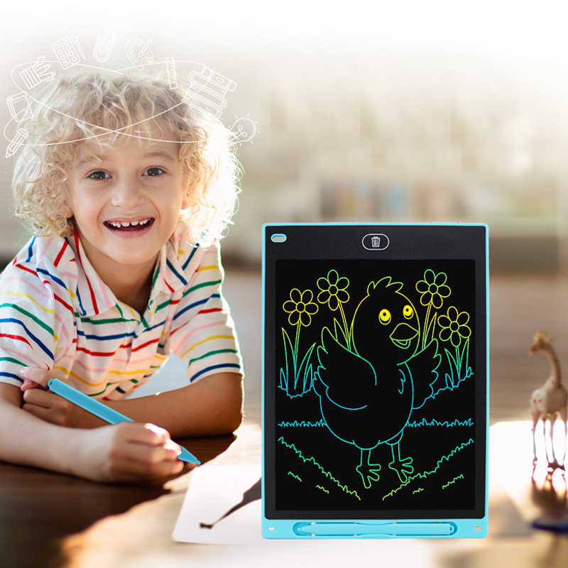 8.5 polegada lcd escrita tablet prancheta crianças graffiti sketchpad brinquedos escrita quadro negro magia prancheta brinquedo presente