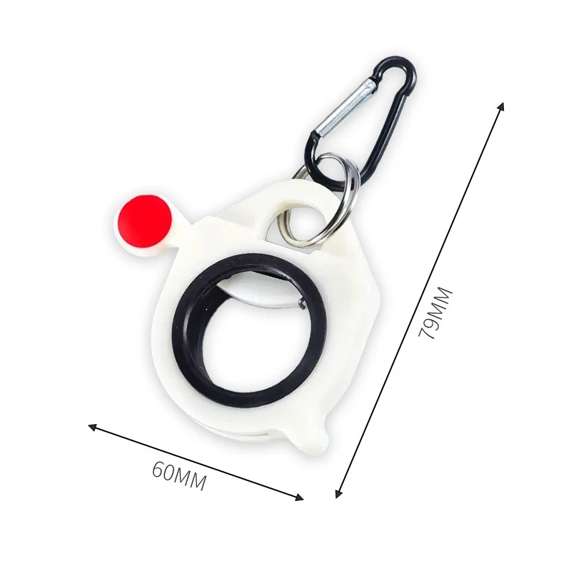 Organizador de braçadeiras fluorescentes, reutilizável, suporte de gravata com zíper, portátil, plástico, ferramenta de armazenamento, organizador de laços de fio elétrico