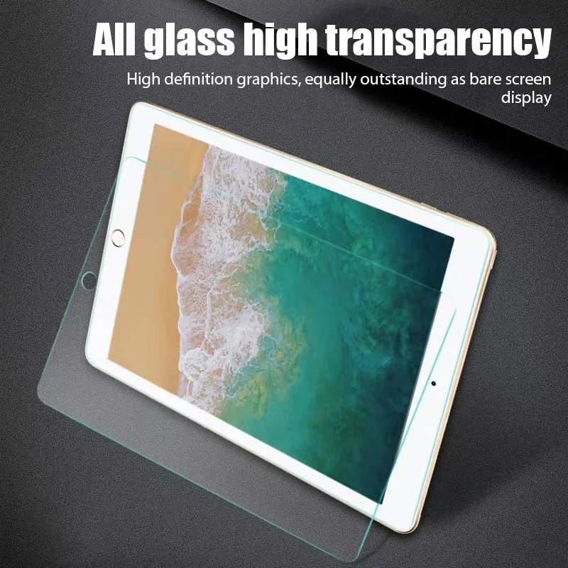 1PCS gehärtetes Glas Displayschutzfolie für Apple IPad Pro 11 9,7 10,2 10,9 Air 4 5 Mini 6 5. 6th 7th 8th 9th 10th Generation Film