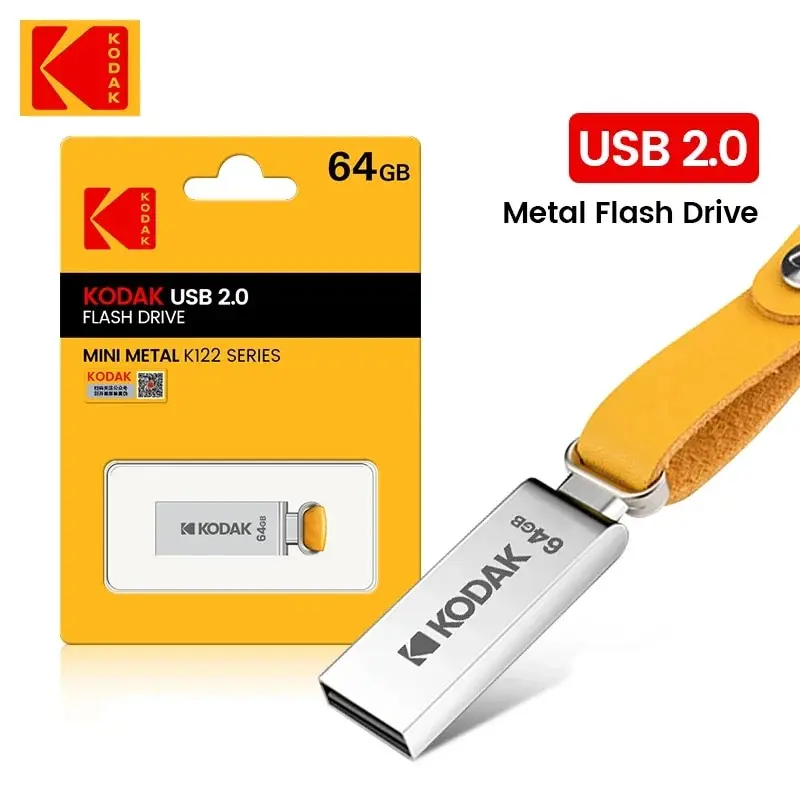 Kodak 2.0 Usb Flash Drive 128Gb 64Gb 32Gb Pen Drive 128Gb 64Gb Usb Memory Stick 32Gb Pen Flash Drive Voor Micro Pc