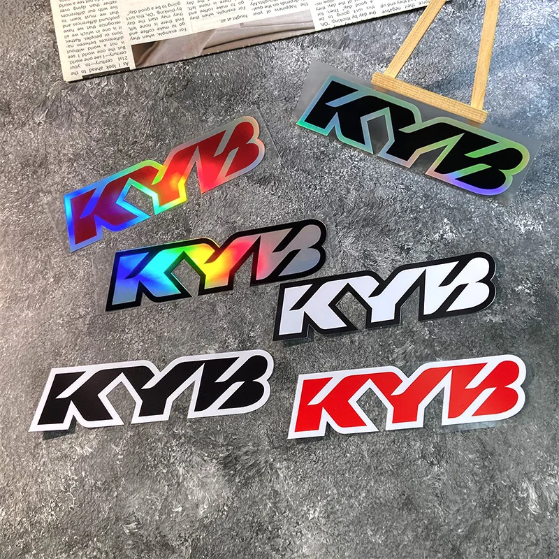 Adesivos para garfos dianteiros de motocicleta, 2 peças, à prova d'água, suspensão de motocross, decalques de vinil para ktm, yamaha, honda, suzuki, kawasaki, bmw