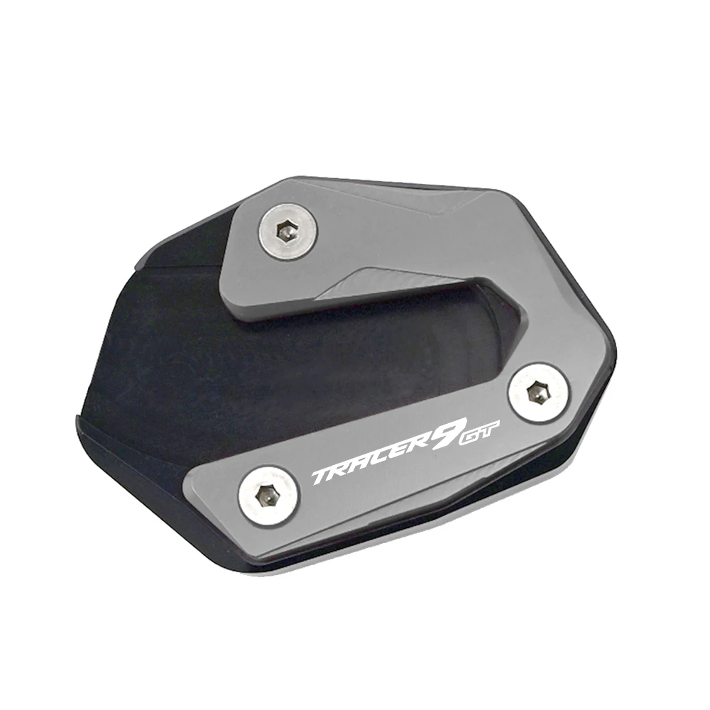 For Yamaha TRACER 9 GT 9GT Tracer9GT 2021-2023 2022 Motorcycle Accessories Kickstand Foot Side Stand Enlarger Pad Tire Valve Cap