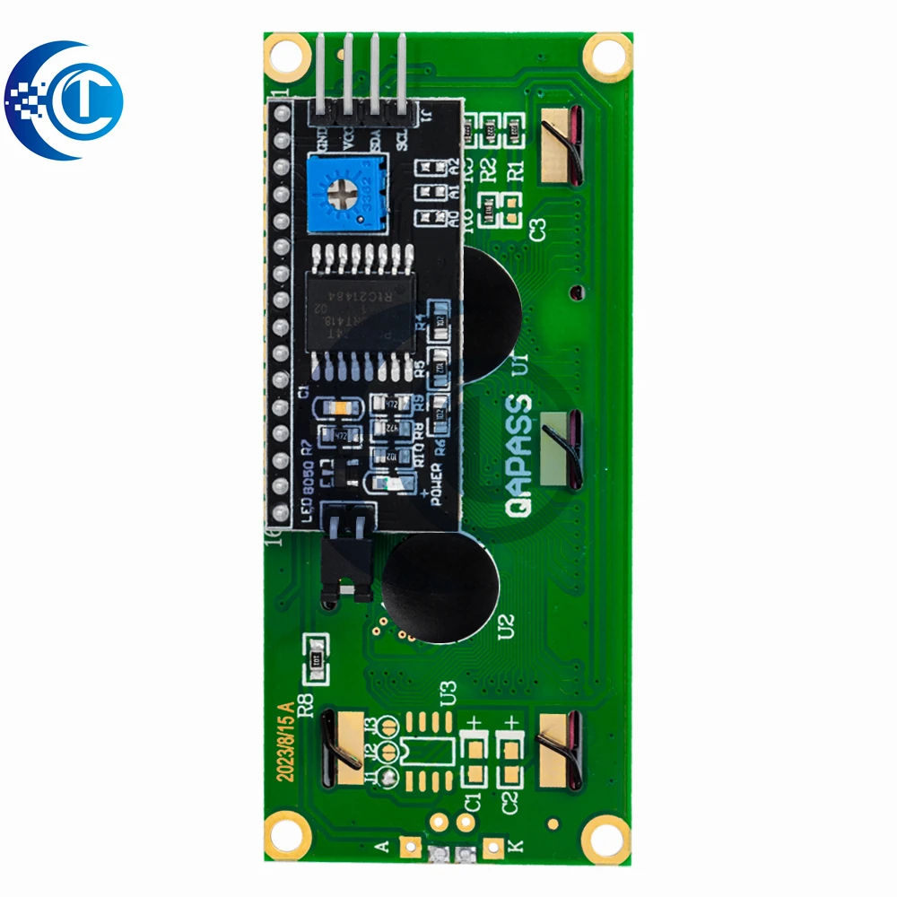 LCD1602+I2C LCD 1602 module Blue/Green screen PCF8574 IIC/I2C LCD1602 Adapter plate