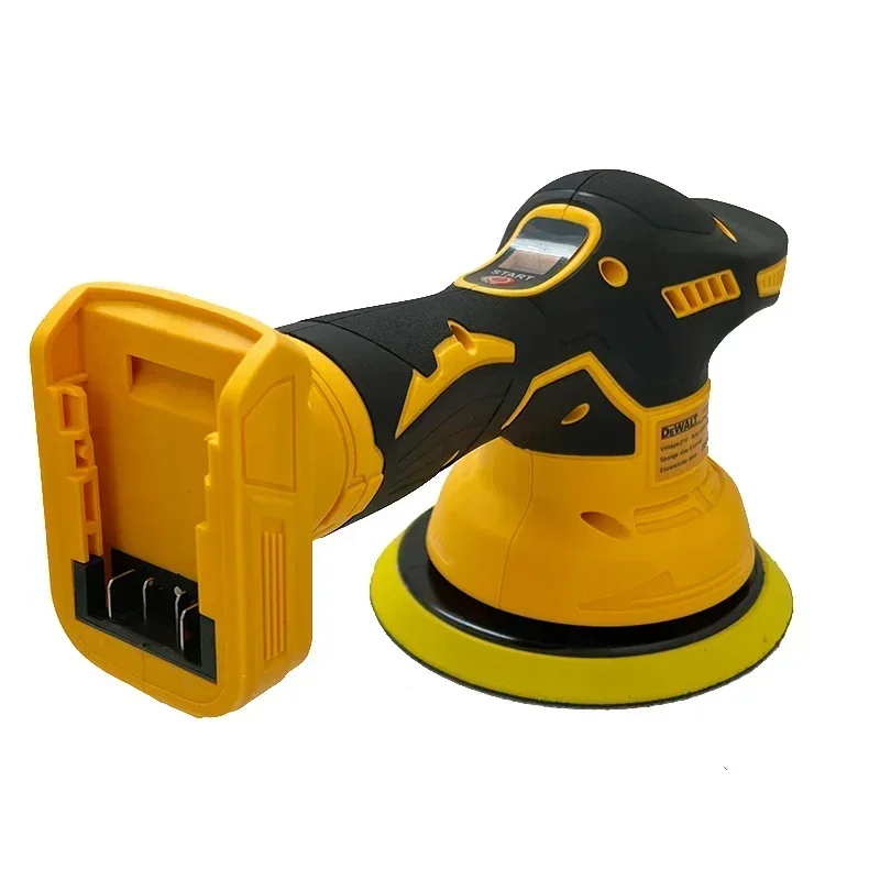 เครื่องขัดสีรถยนต์ไร้สาย Dewalt 8 ระดับความเร็ว พร้อมหน้าจอดิจิตอล ใช้กับแบตเตอรี่ Dewalt 20V
