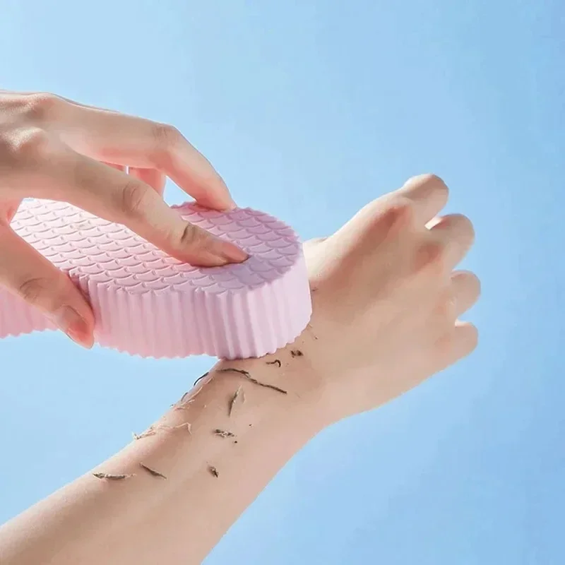 1pcs Soft Sponge Body Scrubber Bath Exfoliating Scrub Sponge Shower Brush Body Skin Remover Exfoliante