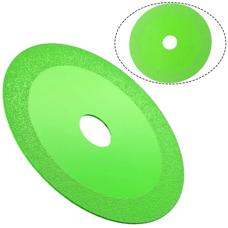 Disco de corte de vidro 115/125mm, diamante, mármore, telha cerâmica, lâmina de moagem de jade para cristal de jade, folha de corte de vidro