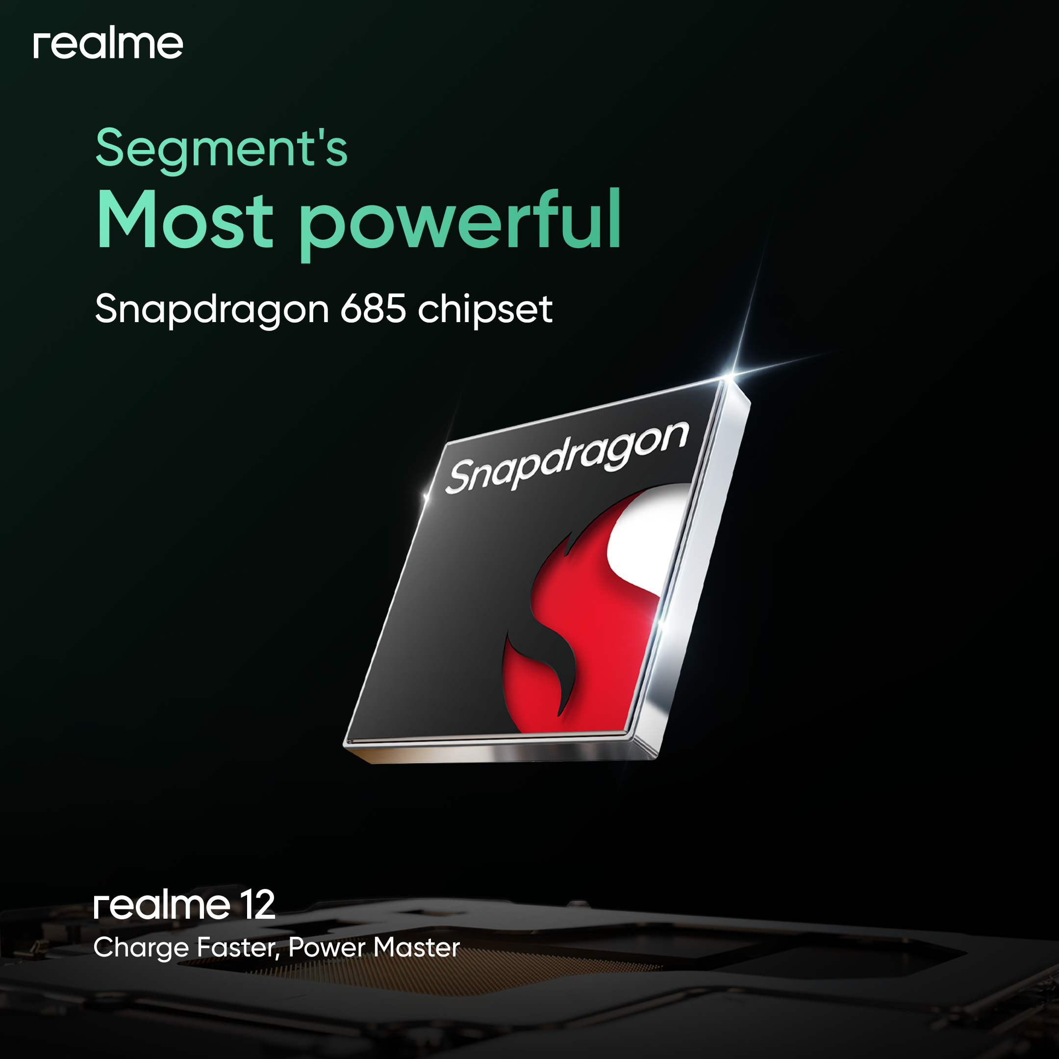 [Мировая премьера] realme 12 4G Смартфон Камера Sony LYT-600 с OIS 50Мп Процессор Snapdragon 685 Плавный AMOLED дисплей 120 Гц 6,67 дюйма Зарядка 67 Вт  SUPERVOOC NFC Русская версия
