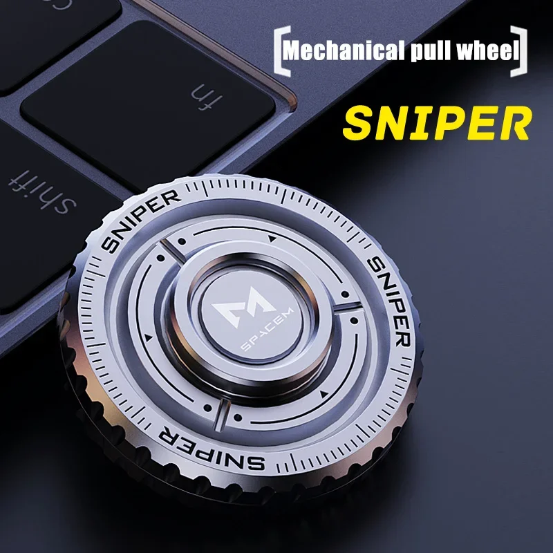 3in1 EDC โลหะผลักดันการ์ด Hand Spinner เหรียญผู้ใหญ่ Creative Anti-stress Fidget ของเล่น 2024 ใหม่ความเครียด Reliever Fidget Spinner