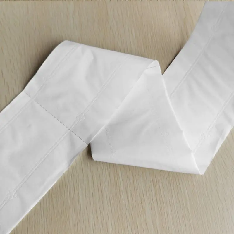 40JD engrosar 4 capas rollo inodoro en relieve sin tejido baño fluorescente